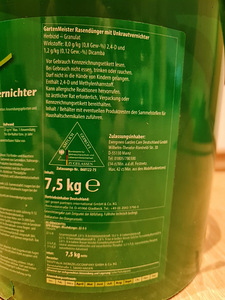 Muruväetis koos umbrohutõrjega. 7 kg (6 foto / 7)