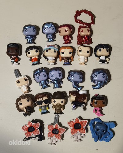 Stranger Things, Kinder Joy, все фигурки