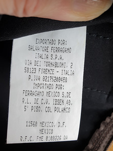 Salvatore Ferragamo meeste kott (7 foto / 9)