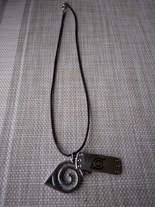 Kaelakee Naruto Konoha anime sümboliga. (1 foto / 4)