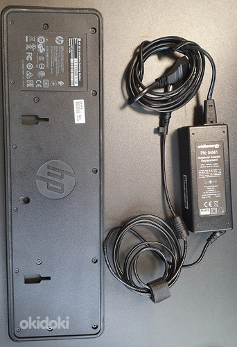 HP 2013 UltraSlim sülearvuti dokk dock + laadija (foto #2)