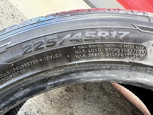 Suverehvid Hankook 225/45/R17 (4 foto / 6)