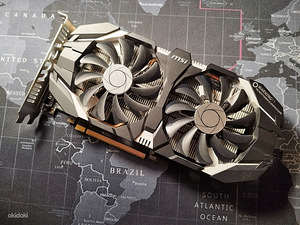 MSI GeForce GTX 1060 3GT OCV2 3Gb videokaart (1 foto / 3)