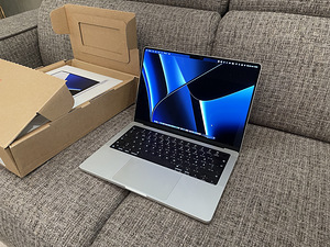 MacBook Pro 14, 2021, M1 Pro (10CPU, 16GPU), 16 GB RAM, 1 TB (1 foto / 2)
