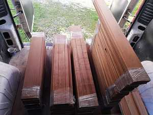 Sauna seinapaneelid (kuumtöödeldud pappel) (3 foto / 3)