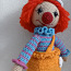 Вязаная игрушка Клоун (фото #3)
