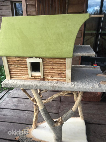 Двухэтажный домик для кота. Kahekordne kassi majake (фото #8)