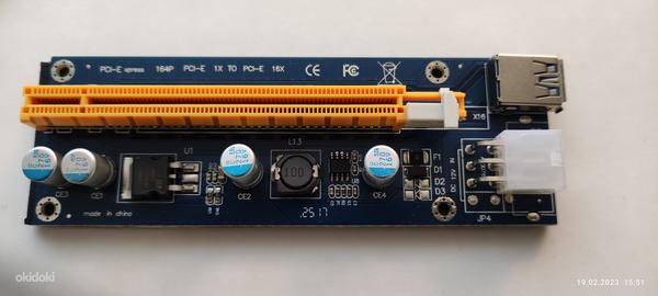 USB 3.0 PCI-E Riser 1X 4X 8X 16X Extender Riser Adapter Card (foto #3)