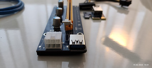 USB 3.0 PCI-E Riser 1X 4X 8X 16X Extender Riser Adapter Card (5 foto / 5)
