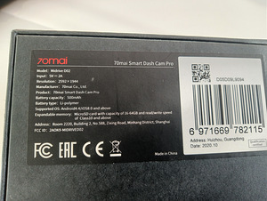 Videoregistraator 70 mai Smart Dash Cam Pro + GPS. (3 foto / 3)