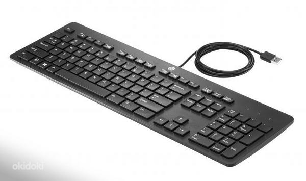 Клавиатура HP USB Business Slim Keyboard EST (фото #1)
