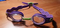 Фиолетовые очки для плавания Speedo
