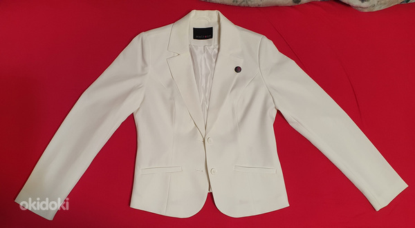 Valge bleiser Melrose, suurus 40