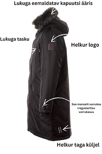 Talveparka Huppa Dawson 200g, suurus S (3 foto / 5)