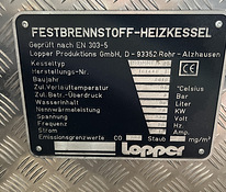 Lopper Festbrennstoff-Heizkessel система отопления, духовка