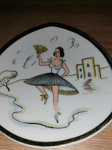 6 BAVARIA portselanrosetti, vintage (5 foto / 8)