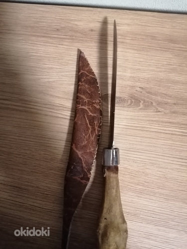 Охотничий нож ручной работы (фото #6)