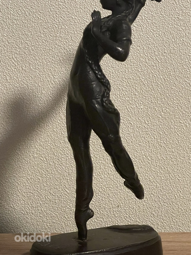 Статуэтка ,, Балерина’’ кaслинское литьё СССР (фото #6)