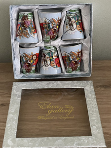 Komplekt 6 maalitud kuldsega pitsist „Tри Богатыря” (6 foto / 10)