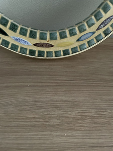 Peegelraam mosaiigiga, vintage. (4 foto / 10)