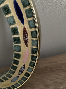 Peegelraam mosaiigiga, vintage. (6 foto / 10)