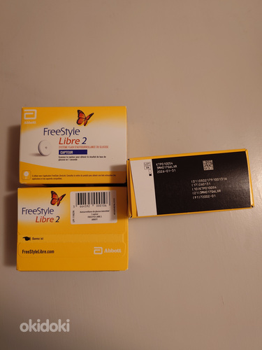 Сенсор для измерения уровня сахара в крови FreeStyle Libre 2