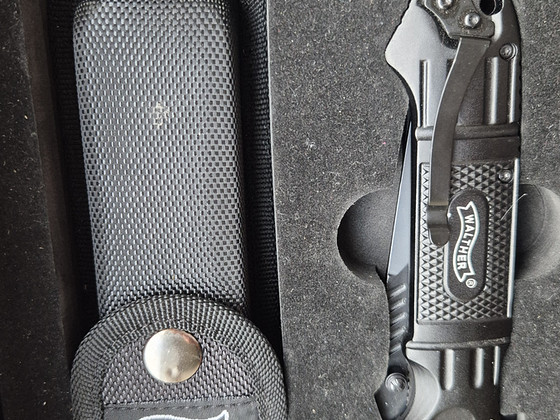 Walther чёрный танто