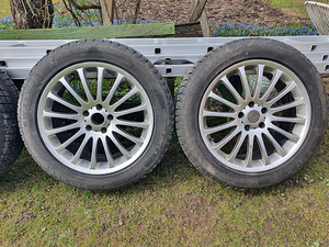 Veljed korralike MS rehvidega 225/55/R18, jääk 6-7mm (2 foto / 10)