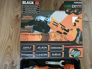 Akuketaslõikur/nurklihvija/relakas Black Tools UUS (1 foto / 3)