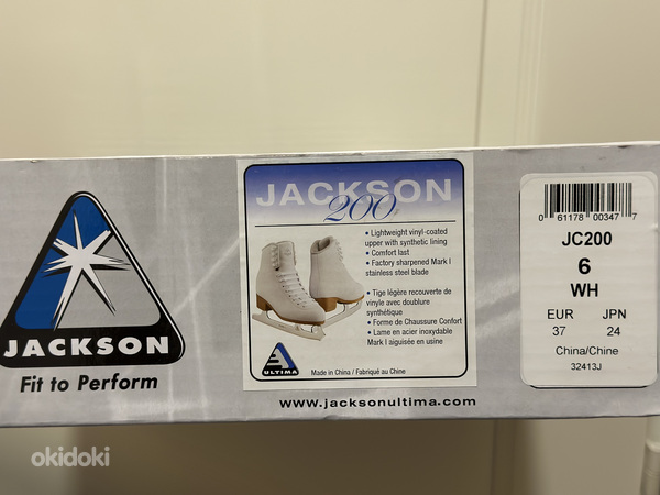 Коньки для фигурного катания Jackson 200 размер 37 (фото #6)