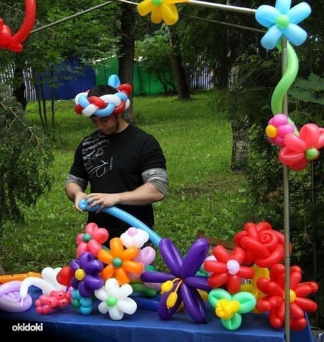 Твистинг из шаров-сосисок на детских праздниках (фото #3)