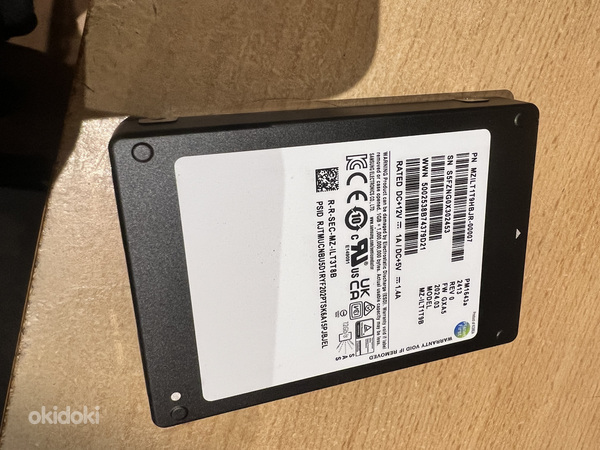 Uus serveri SSD Samsung PM1643a 1.92TB SAS