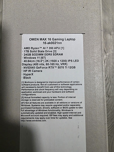 HP OMEN MAX 16 komplekt (2 foto / 3)