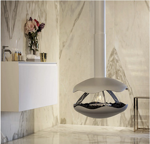GlammFire Perola biokamin - Space grey (1 foto / 5)