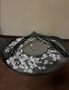 GlammFire Perola biokamin - Space grey (3 foto / 5)