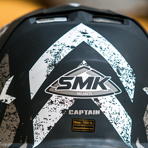 SMK Captain mootoratta kiiver XL (3 foto / 4)