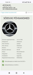 Mercedes-Benz C180 (7 foto / 7)
