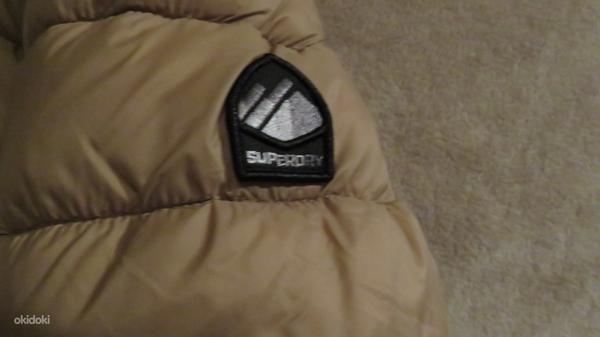 Новая теплая куртка Superdry весна/осень или более тонкая зимняя куртка размер M (фото #4)