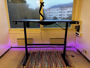 Deltaco Gaming DT410 elektriliselt reguleeritav laud (1 foto / 5)