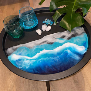 Эпоксидный стол с морем