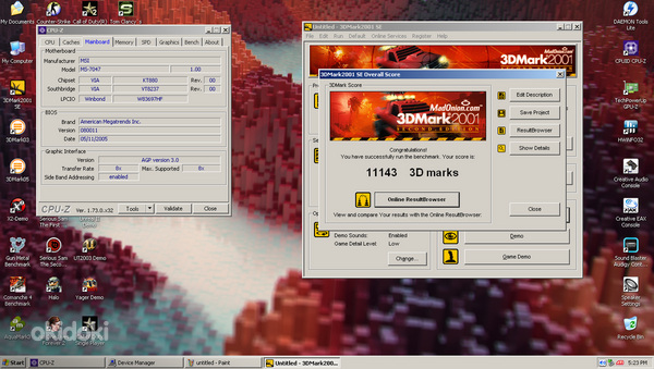 Windows XP ~aasta 2003 mänguarvuti (foto #6)