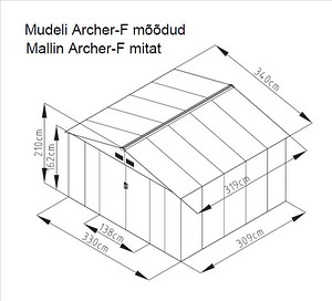 Aiakuur terasplekist 10,2 m² (2 foto / 2)