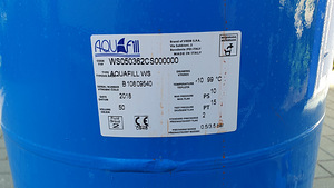 Hüdrofoor AQUASYSTEM, 50 l (5 foto / 6)