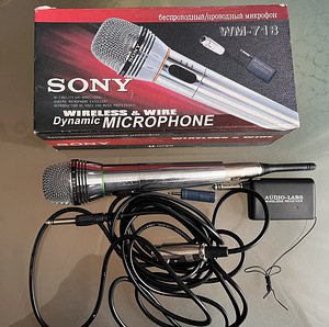 Mikrofon juhtmevaba Sony WM-718 (1 foto / 1)