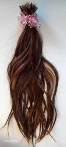 Волосы натуральные для наращивания на ленты 45 см (фото #2)