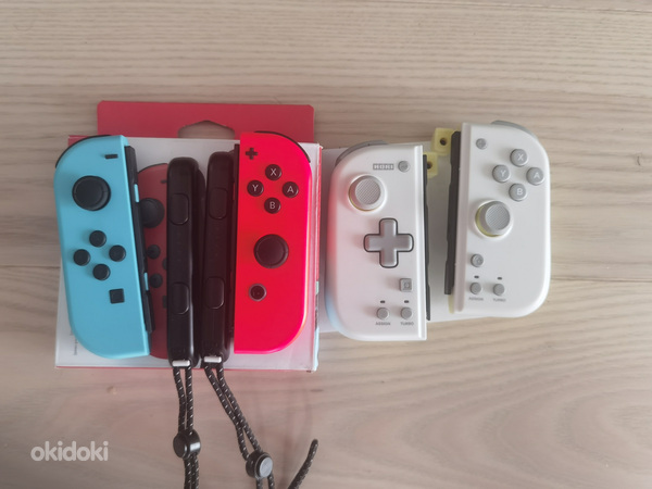 Контроллеры Nintendo Switch Joy-Con и Hori split pad