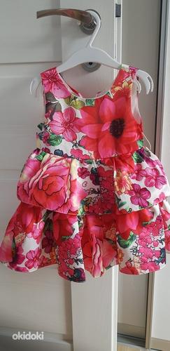 Красивое платье на девочку, размер 80-86 (фото #1)