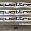 Audi Quattro наклейки (фото #1)