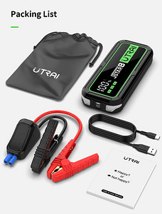 Utrai JS-8 3000A Auto Käivitusabi Booster Powerbank UUS (3 foto / 6)
