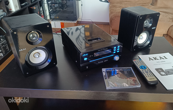 AKAI QX-6000 CD, MP3, FM-радио, док-станция для IPod (фото #1)